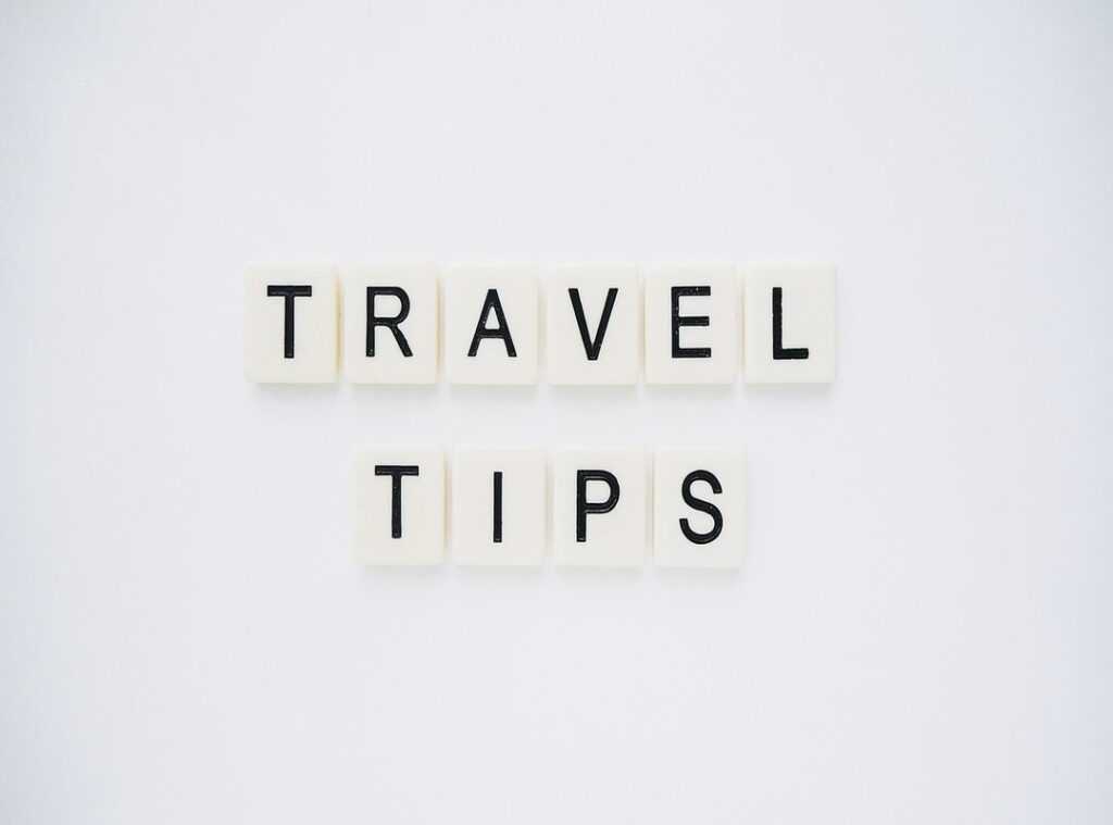travel itinerary tips