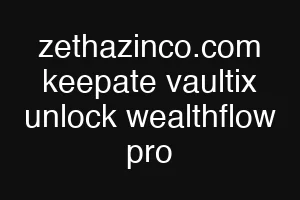zethazinco.com keepate vaultix unlock wealthflow pro